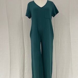 Smash + Tess Green Morgan Wide Leg Romper Size XS